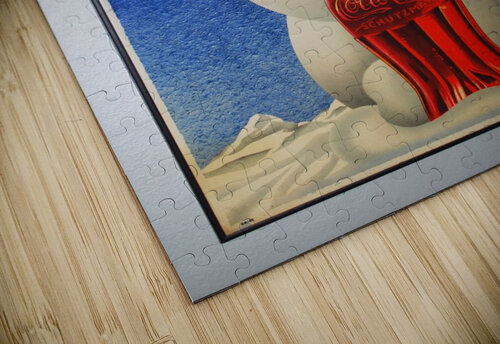 Coca Cola retro poster VINTAGE POSTER puzzle