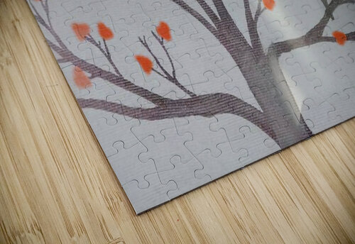 Flower in the Tree Canvas Art Sabur Ahmed Jishan puzzle