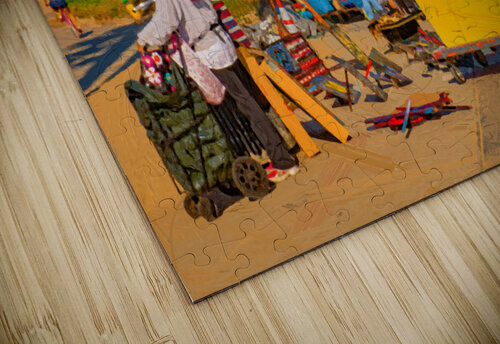 venice beach street color A akvis 5049 M Damien Suriel puzzle