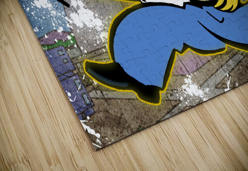 Mr Monopoly Simpson Kaktus Art puzzle