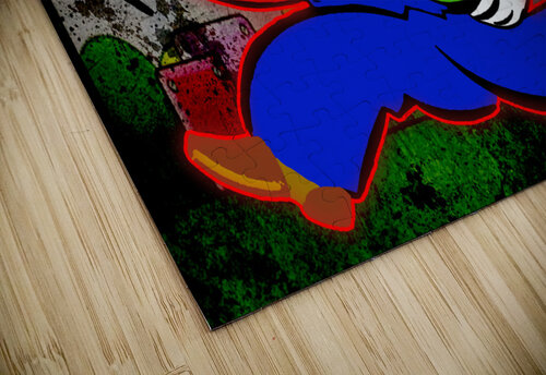 Mr Monopoly Mario Kaktus Art puzzle