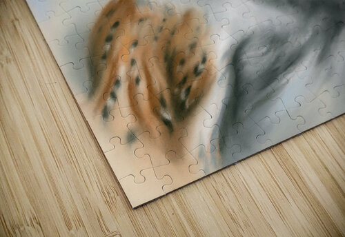 Barn Owl Perceptive Gaze MM Anderson puzzle