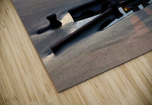 Driftwood Beach Shipwreck Sunrise Bill Swartwout Photography puzzle