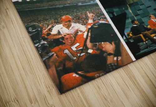 1981 National Champions Clemson Football Poster Row One Brand puzzle
