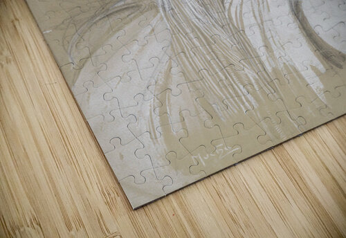 Jaroslava Mucha by Alphonse Mucha VINTAGE POSTER puzzle