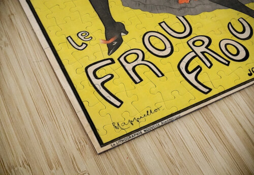 Le Frou Frou VINTAGE POSTER puzzle