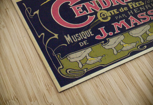 Original Cendrillon Poster VINTAGE POSTER puzzle