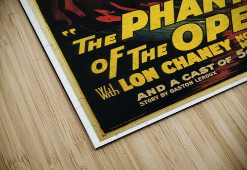 The Phantom of the Opera Vintage Film Poster VINTAGE POSTER puzzle