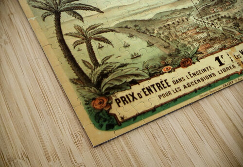 Grands Ballons de Nice VINTAGE POSTER puzzle