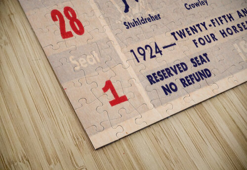 1949 USC Trojans vs. Notre Dame Irish Row One Brand puzzle