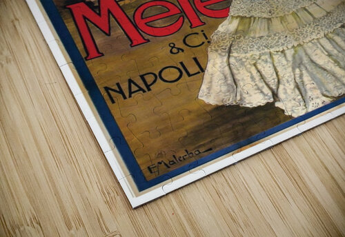 Italian Fashion advertising poster VINTAGE POSTER puzzle