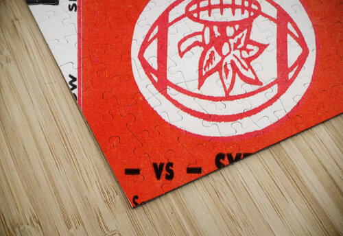 1980 Syracuse Orangemen vs. Ohio State Buckeyes Row One Brand puzzle