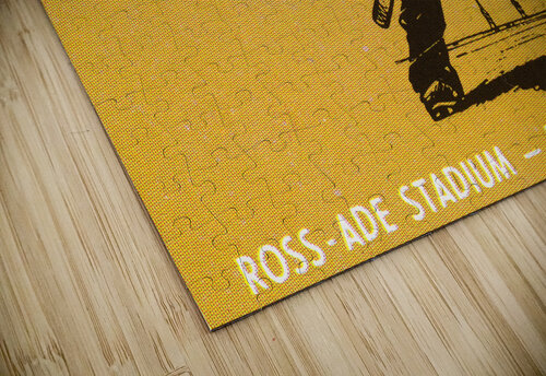 1975 Purdue Boilermakers vs. Iowa Hawkeyes | Row 1 Row One Brand puzzle