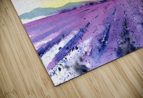 Lavender field Eugenia Gorbacheva puzzle