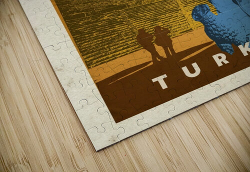 Turkey Ancient Theaters VINTAGE POSTER puzzle