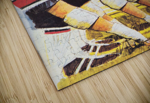 1980 Ottawa Rough Riders Football Art Row One Brand puzzle