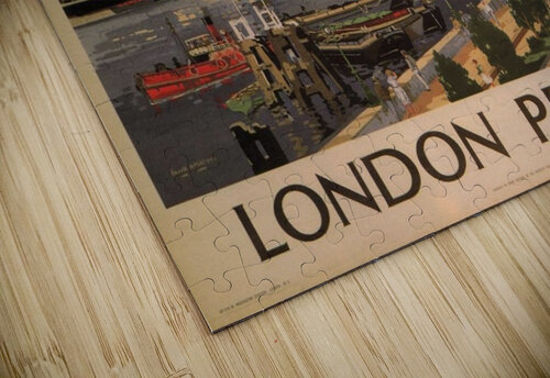 London Pride by Frank Mason 1946 Vintage Railway Poster VINTAGE POSTER puzzle