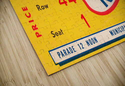 1956 Army vs. Navy Row One Brand puzzle