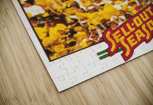 1987 Arizona State Retro Football Art Row One Brand puzzle