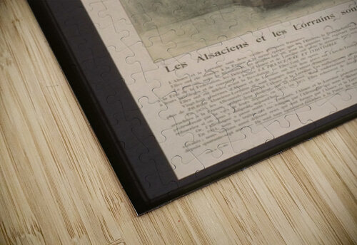 Vintage---Alsace-Lorrains VINTAGE POSTER puzzle