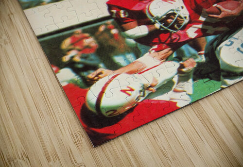 1977 Nebraska Football Art Row One Brand puzzle
