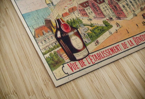 Benedictine vintage poster VINTAGE POSTER puzzle