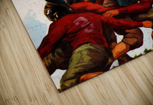 1945 Patriotic World War II Era Football Art Row One Brand puzzle