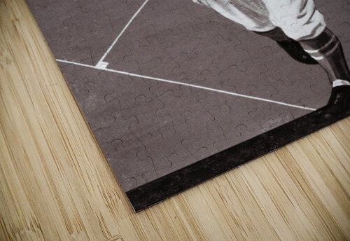 1934 Vintage Black and White Baseball Art Row One Brand puzzle