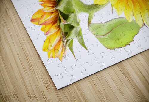 Beautifully Sunflower Brenda Lawlor puzzle