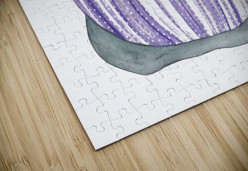 Purple Urchin Katie J Ross puzzle