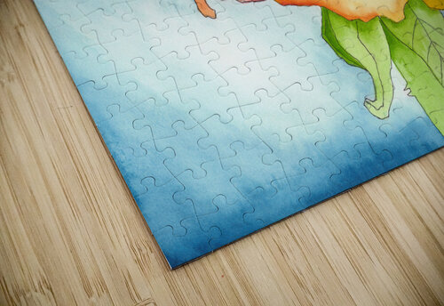 Rainbow Rose Katie J Ross puzzle