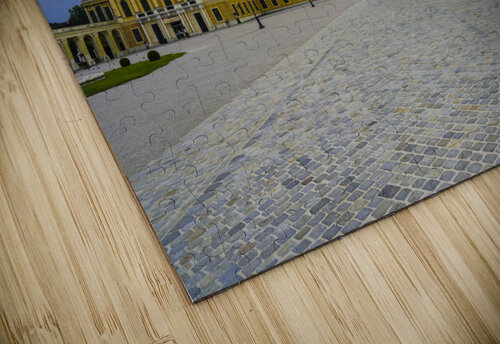 Bold Skies over Schoennbrunn Summer Palace in Vienna Austria 360 Studios puzzle