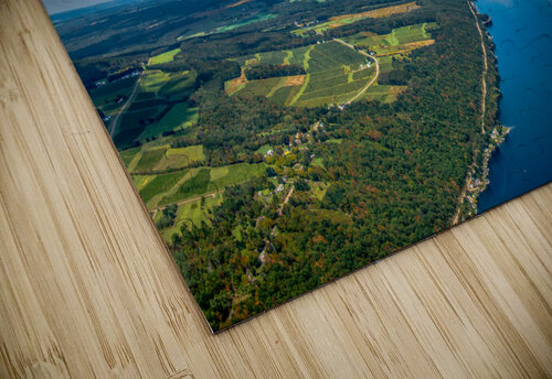 Keuka Lake NY Areal Bonnie Gustin Photography puzzle