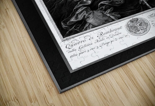 Portret Van Een Bebaarde Man by Pieter Tanje Classical Fine Art Xzendor7 Old Masters Reproductions xzendor7 puzzle