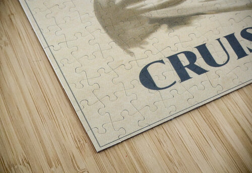 Canadian Pacific Cruises Original Travel Poster VINTAGE POSTER puzzle