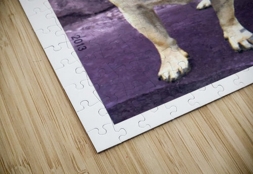 2013 AUSTRALIA Pug Dog Postage Stamp Retrographics puzzle