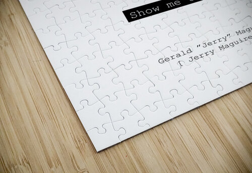 Show me the money - Jerry Maguire Scandinavian Design puzzle