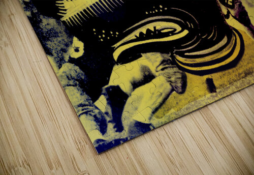 Vintage 1940s Cal Bear Art Row One Brand puzzle