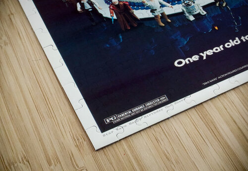 1978 Star Wars Birthday Cake Poster VINTAGE POSTER puzzle