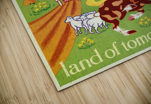 Australia Land of Tomorrow poster VINTAGE POSTER puzzle