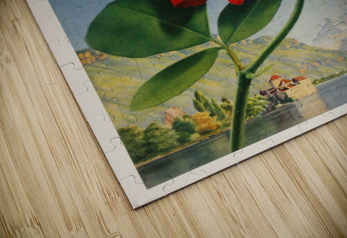 Montreux Switzerland Vintage Poster 1938 VINTAGE POSTER puzzle