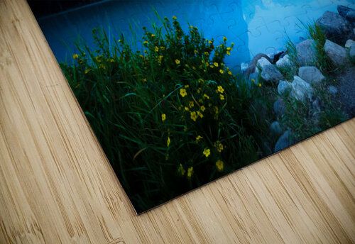 Crystal blue lake Vibrant Canvases puzzle