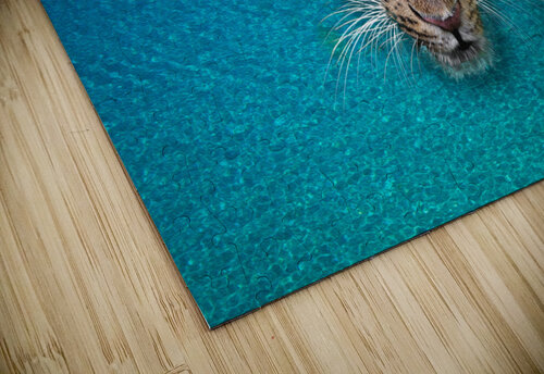 leopard in the ocean Vibrant Canvases puzzle