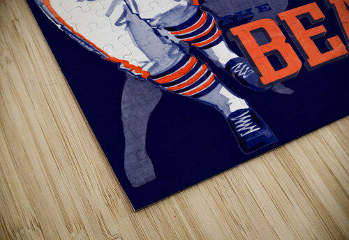 1962 Chicago Bears Retro Remix Art Row One Brand puzzle