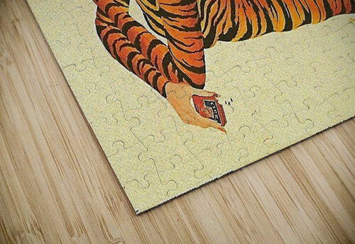 De Moore Tigra Advertising Poster VINTAGE POSTER puzzle