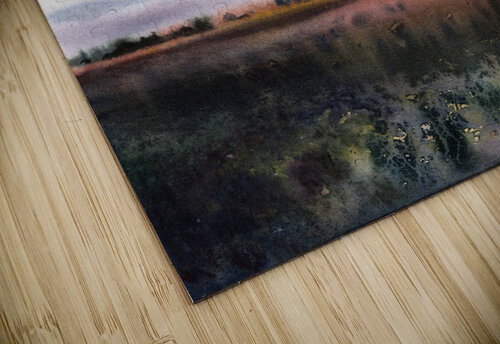 Field and clouds 2 Eugenia Gorbacheva puzzle