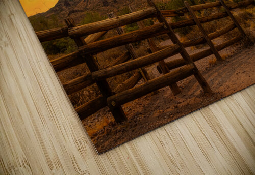 Golden Sunrise Superstition Mountian Rachael Robinson  puzzle