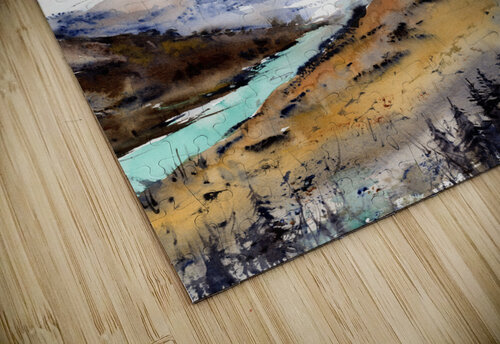 Turquoise river 2 Eugenia Gorbacheva puzzle