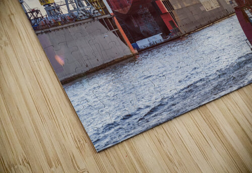 Ferry on the Elbe River  caladoart puzzle