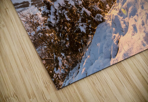 Sunset in the Snow caladoart puzzle